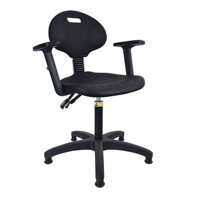 Workshop 250lbs Esd Stool Chair Office Chair Pu Leather Anti Static Esd Cleanroom Chair