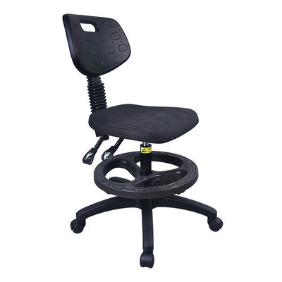 400mm Seat Laboratory Anti Static Office Chair PU Foaming Chairs Adjustable Backrest