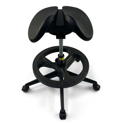 Workshop Custom Made PU Foam Chair Self Crust Saddle Office Chair