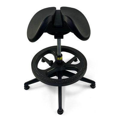 Workshop Custom Made PU Foam Chair Self Crust Saddle Office Chair