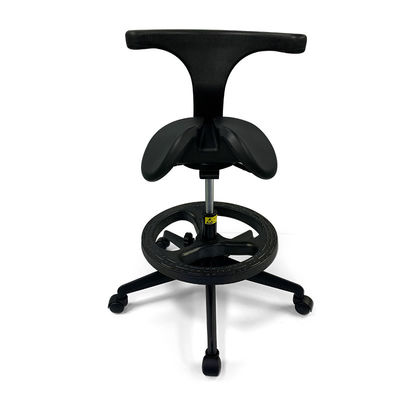 Color Custom Self Crust Ergonomic Saddle Chair With Backrest Saddle Seat Chair Oem