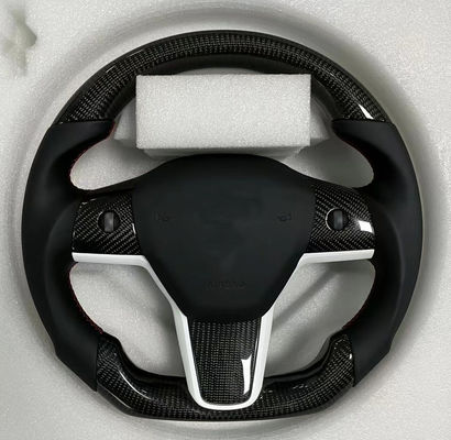 OEM ODM PU Steering Wheel Real Carbon Fiber Custom Racing Steering Wheels