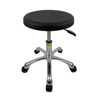 44cm - 58cm Anti Friction Chairs PU Foaming ESD Ergonomic Laboratory Chairs