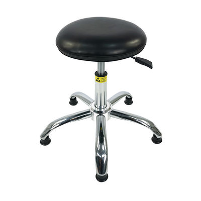 Customizable 20 Inches PU Leather Chairs Antistatic Lab Chair 300lbs