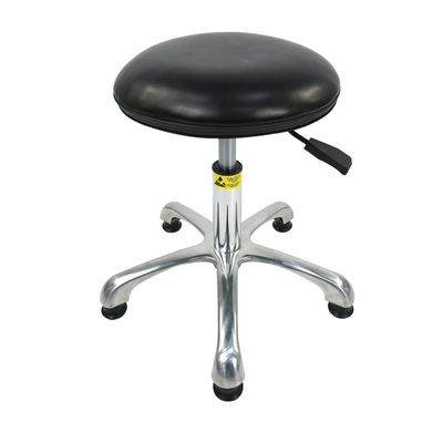 Customizable 20 Inches PU Leather Chairs Antistatic Lab Chair 300lbs