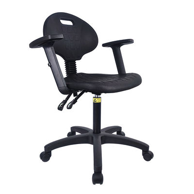 PU Foam Anti Static Lab Chair With Adjustable Height And Backrest For School And Workshop Production Line