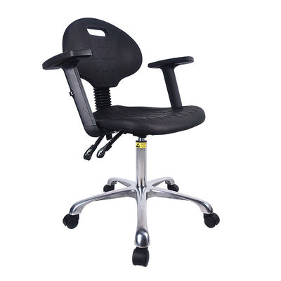 PU Foam Anti Static Lab Chair With Adjustable Height And Backrest For School And Workshop Production Line