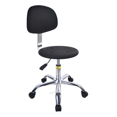 Adjustable Armrest Height 25-30 Industry Polyurethane Foaming LAB Chairs With PU Material