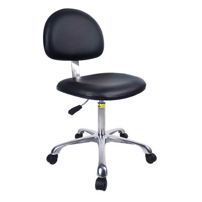 Backrest Height 20 Inches PU Leather Industry Chairs With ESD Protection For Workshop