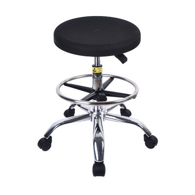 Customized Polyurethane Esd Office Chairs Black Pu Foam Cushion Industrial