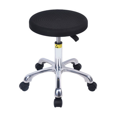Laboratory Stainless Steel Metal Round Esd Stools Anti Static Lifting For Lab