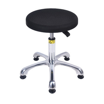 Laboratory Stainless Steel Metal Round Esd Stools Anti Static Lifting For Lab