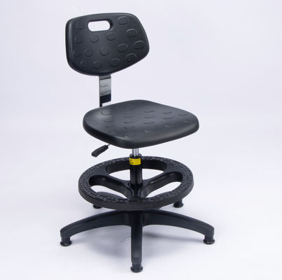 Ergonomic PU Foaming Lab Seating Stools For Industry Lab Chairs With Easy-To-Clean PU Foaming Technology