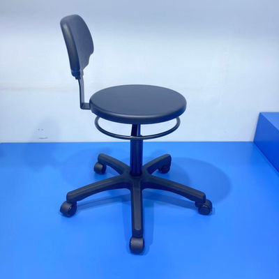 Heavy Duty Industrial Stools PU Foaming Anti Static Lab Chair Ergonomic