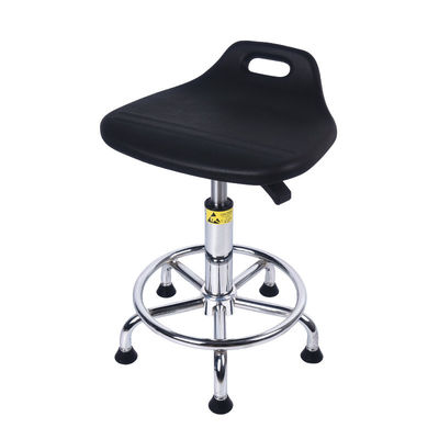 Heavy Duty Antistatic PU Lab Esd Work Stools Chair For Laboratory Hospital Clean Room Workshop
